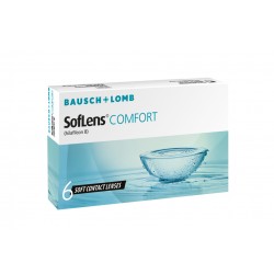 Soflens Comfort Σφαιρικοί Φακοί Επαφής (Μυωπία-Υπερμετρωπία) 6 τεμ.